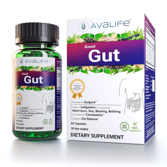Good Gut - Gut Health Digestive Support Supplements for Men & Women - Gluten Free, Vegan & Non-Gmo - 60 Capsules